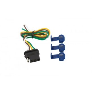 Uriah 4 pole Flat Vehicle End Wire Connector #UE048005