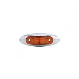 Uriah Amber LED Marker & Clearance Light With Bezel #UL168100