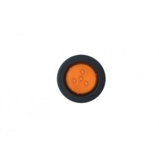 Uriah 2 And Half Round Amber LED Clearance & Marker Light # UL172100