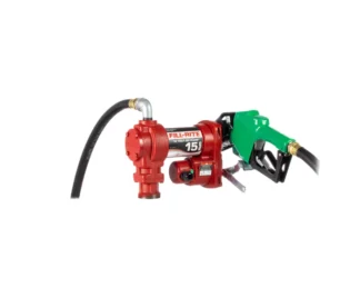 Fill-Rite 12V DC 15 GPM Fuel Transfer Pump with Nozzle #FR1210HA1