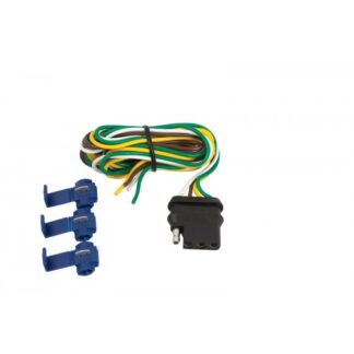 Uriah 4-Pole Flat Vehicle End Wire Connector #UE048025