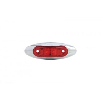 Uriah Red LED Marker & Clearance Light With Bezel # UL168101