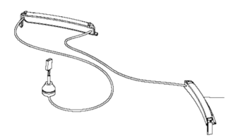 Husqvarna Automower LED Light Wiring Assembly OEM #595312202