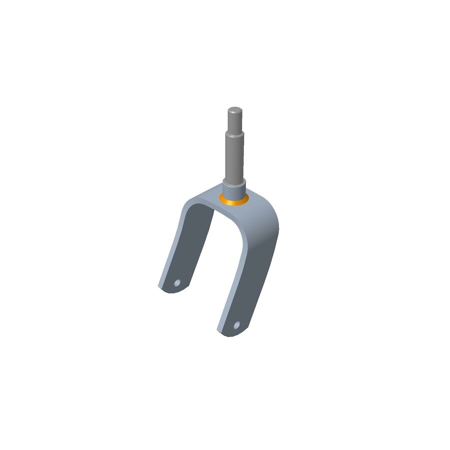 Toro Caster Fork Assembly OEM #121-7988-01 Toro Caster Fork Assembly OEM #121-7988-01