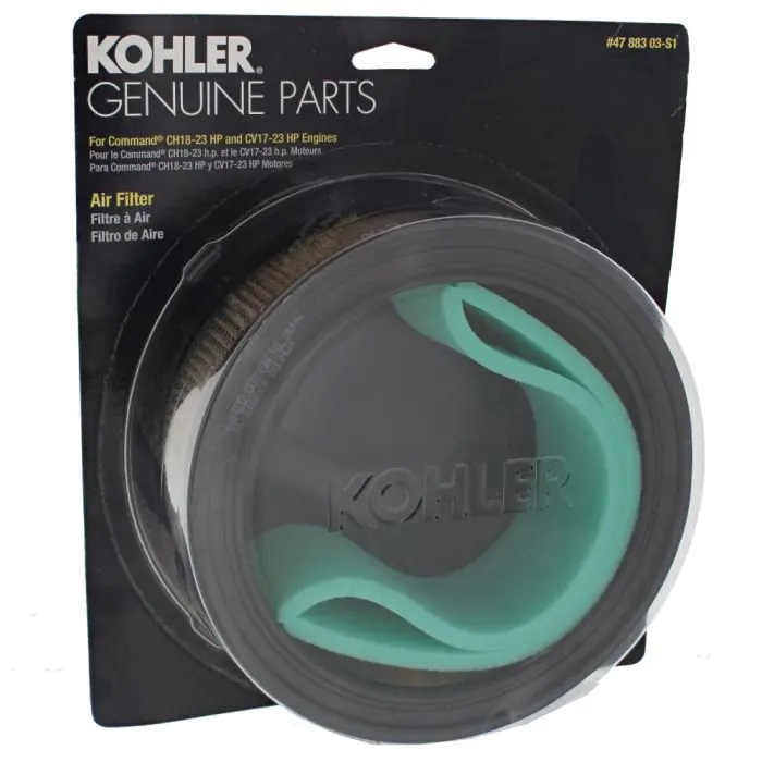 Kohler Air Filter/Pre-Cleaner Kit OEM #4788303-S1 Kohler Air Filter/Pre-Cleaner Kit OEM #4788303-S1