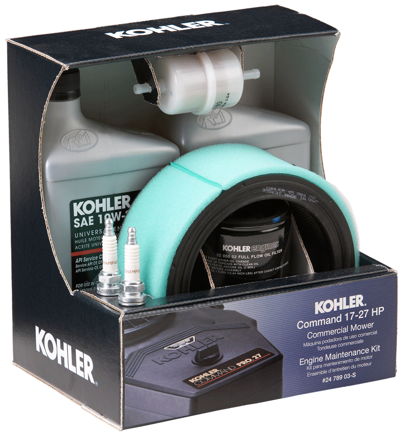 Kohler Command Pro Twin Maintenance Kit OEM #2478903-S Kohler Command Pro Twin Maintenance Kit OEM #2478903-S