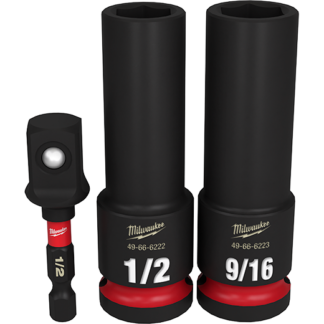 Milwaukee Shockwave 3PC Deepwell Impact Duty Socket Set #49-66-4485