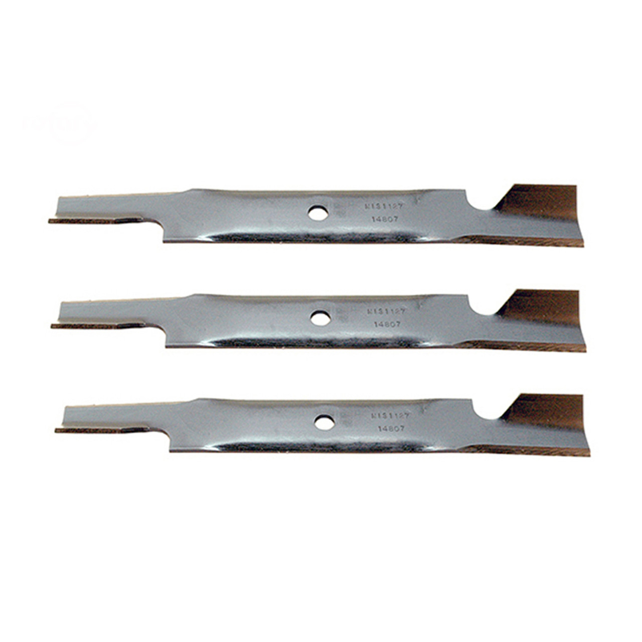 Toro Mower Blades Hi-Flow 50" Black (Set of 3) OEM #117-1156-03 Toro Mower Blades Hi-Flow 50" Black (Set of 3) OEM #117-1156-03