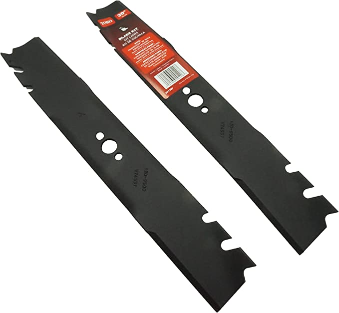 Toro Mower Blades Atomic 30" Black (Set of 2) OEM #120-9500-03 Toro Mower Blades Atomic 30" Black (Set of 2) OEM #120-9500-03