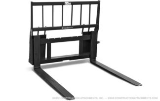 Construction Attachments 48" Xtreme Duty Pallet Forks #1PF48