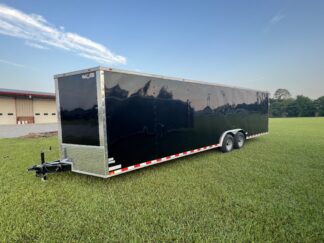 CY707 Cynergy 8.5x28 Enclosed Car Hauler 10K Black