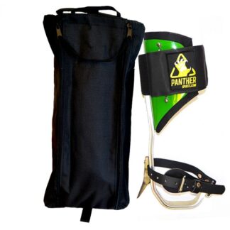 Panther Carbon Spikes Black/Green W/ Bag #PSM1C1S3-G