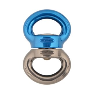 DMM Small Axis Swivel - Titanium/Blue #SW100
