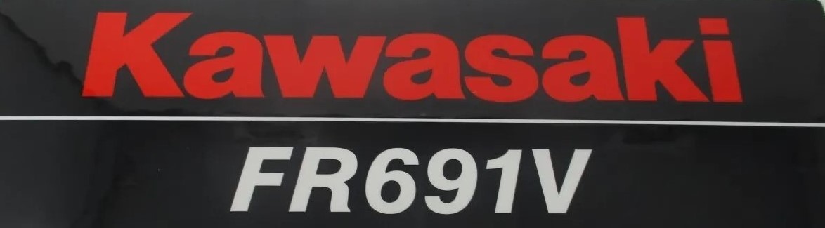 Kawasaki Brand Label FR691V OEM #56080-0915 | Safford Equipment