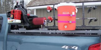 Rack'Em 2 Place Pickup Truck Rack #RA-36A/B/C