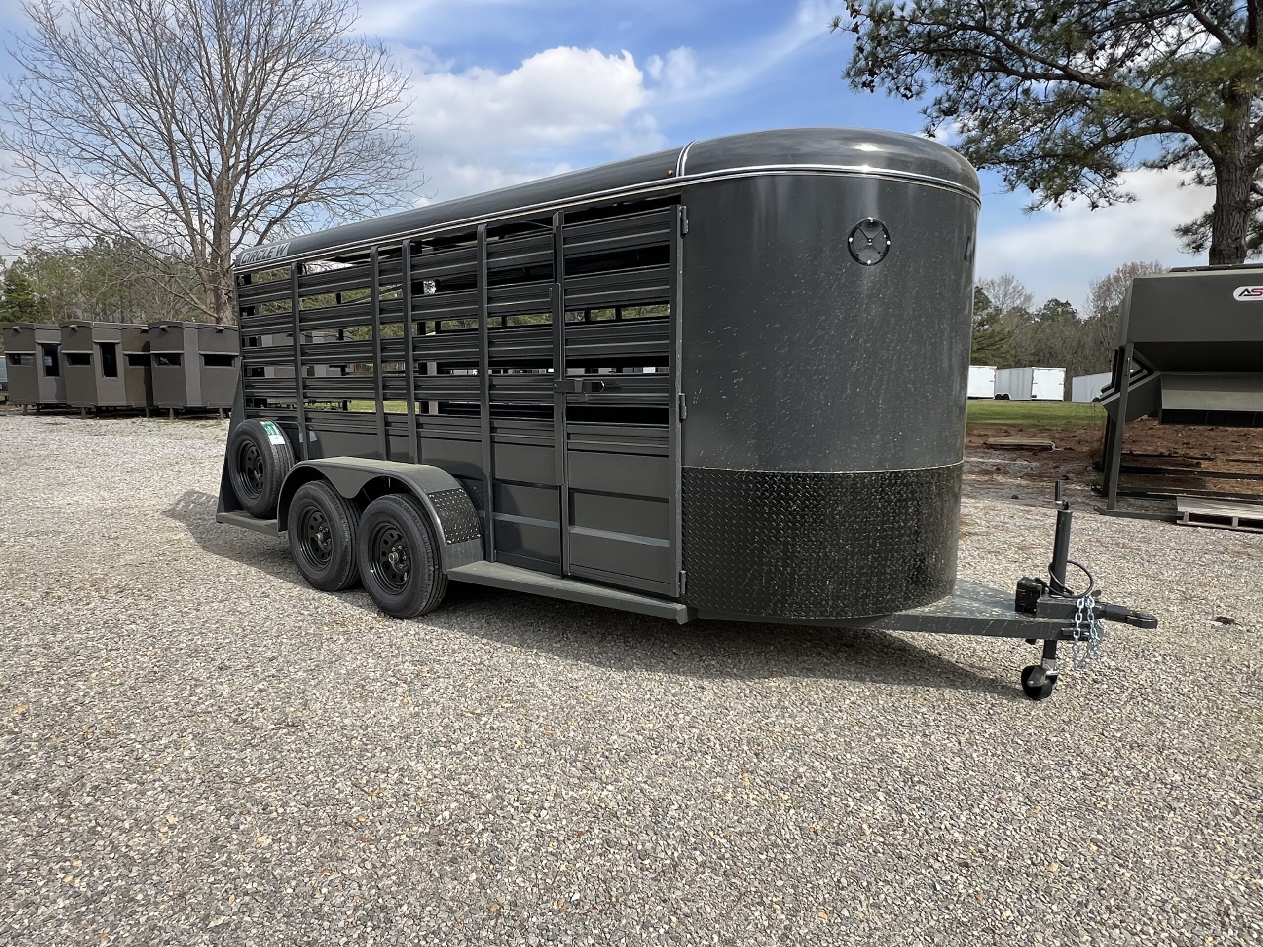 CW903 Circle W 6'x16' Bumper Pull Livestock Trailer CW903 Circle W 6'x16' Bumper Pull Livestock Trailer