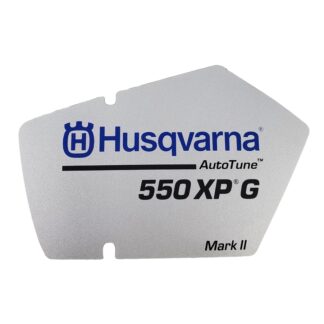 Husqvarna 550XPG II Starter Cover Decal OEM #590613401