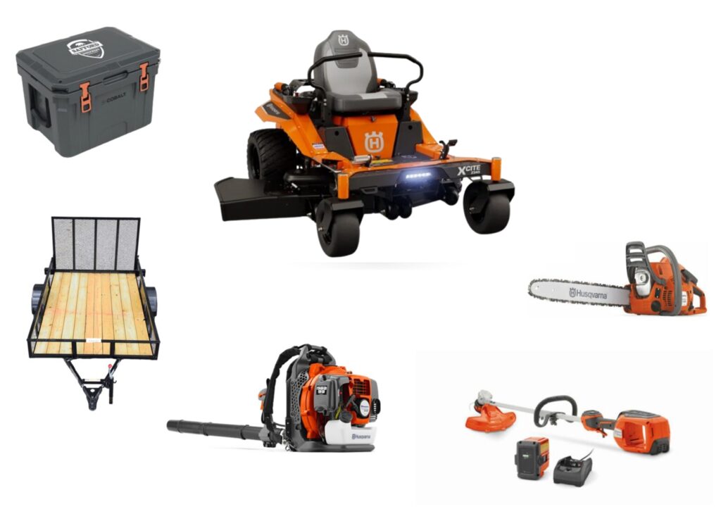 HH4254 Husqvarna Mower Bundle - Z345 Zero Turn 150BT Blower 130