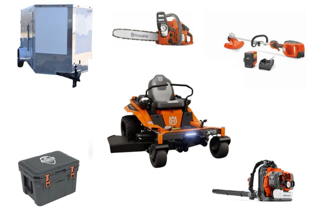 HH4255 Husqvarna Mower Bundle - Z345 Zero Turn 150BT Blower 130