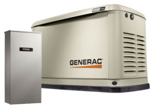Generac Guardian 26KW Home Standby Generator With Wifi And 200ASE Transfer Switch #7291
