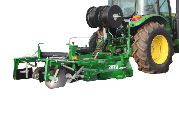 Rain Flo 2670 Raised Bed Plastic Mulch Layer With Automatic Ro-Trak Rain Flo 2670 Raised Bed Plastic Mulch Layer With Automatic Ro-Trak