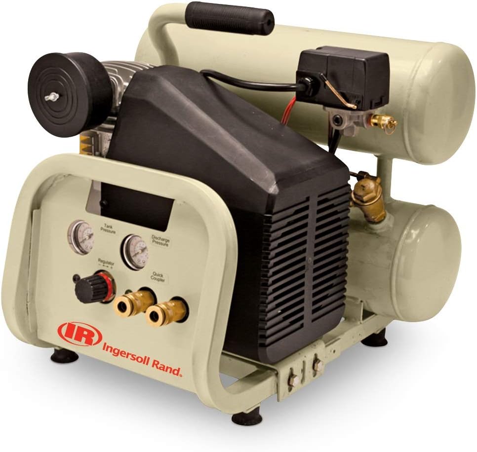 Ingersoll Rand Twin-Stack Air Compressor #P1IU-A9 Ingersoll Rand Twin-Stack Air Compressor #P1IU-A9