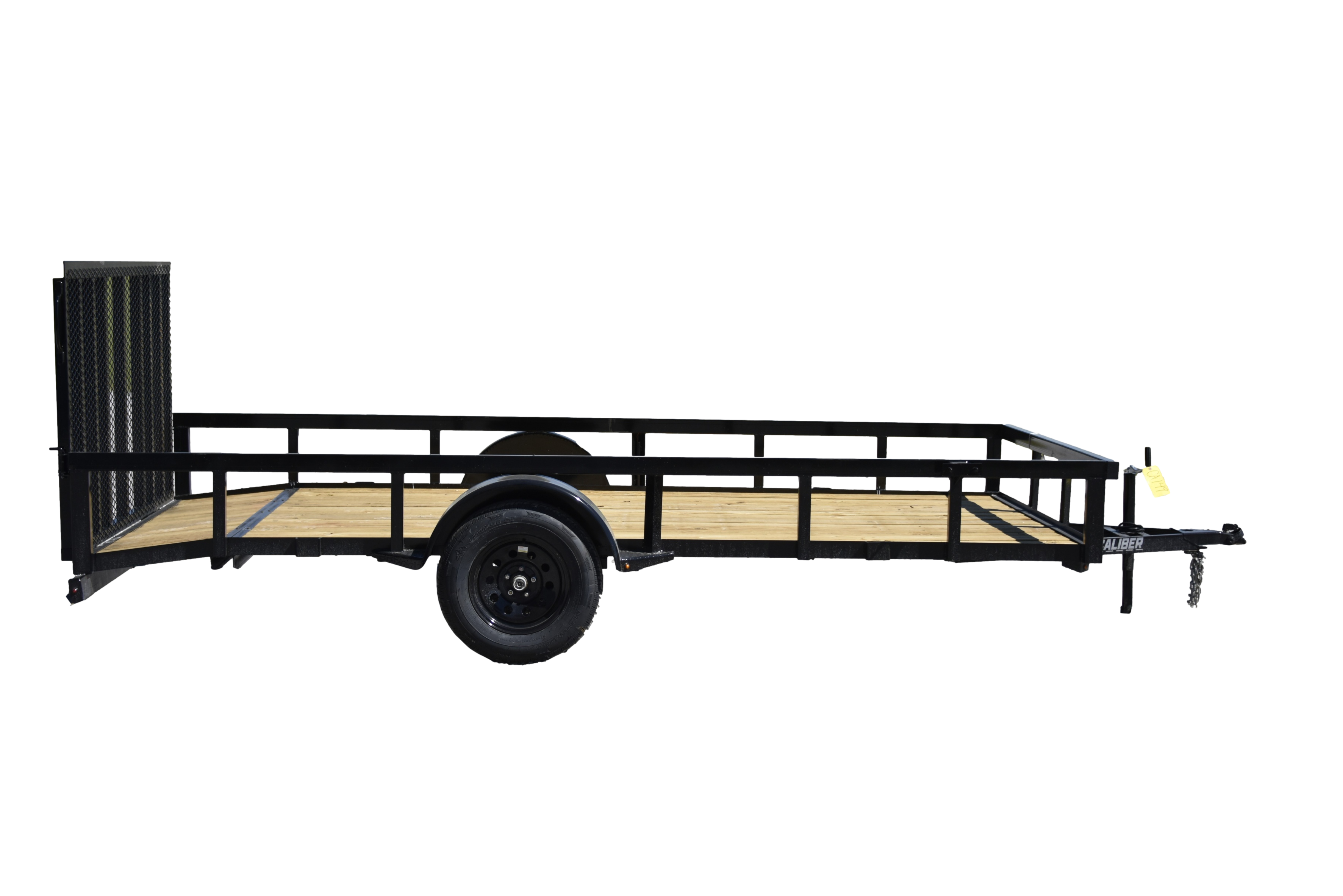 CA149 Caliber 7x14 Utility Trailer HD W/ Dove Tail & Tube Gate CA149 Caliber 7x14 Utility Trailer HD W/ Dove Tail & Tube Gate