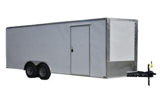 CY227 Cynergy 8.5x20 Enclosed Trailer TA 10K White