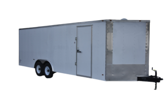 CY231 Cynergy 8.5x24 Enclosed Trailer TA 14K White
