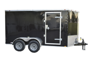 CY243 Cynergy 6x12 Enclosed Trailer TA Black