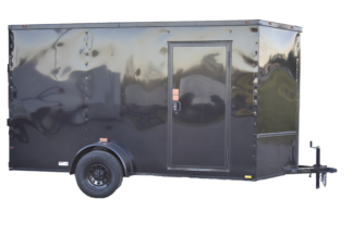 CY248 Cynergy 6x12 Enclosed Trailer SA Blackout 81"