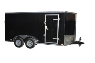 CY242 Cynergy 7x14 Enclosed Trailer TA Black