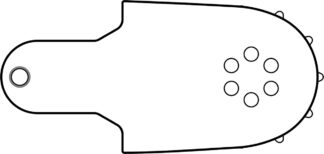 Oregon Replacement Sprocket Kit 3/8" - 11T OEM #30853