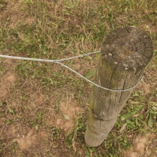 Post Dead End 24 in, Steel, Galvanized #PDE-155-10