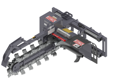 Paladin Skid Steer Trencher #625 48" Depth x 6" Width Paladin Skid Steer Trencher #625 48" Depth x 6" Width