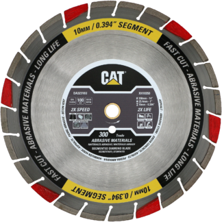 CAT XH10 Segmented Rim Diamond Blade 300 Trade 14" OEM #DA32310U