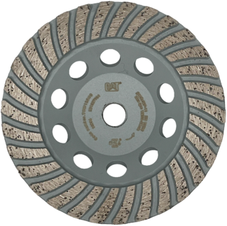 CAT TCW Turbo Rim Diamond Grinder 300 Trade 4.5" OEM #DA36017