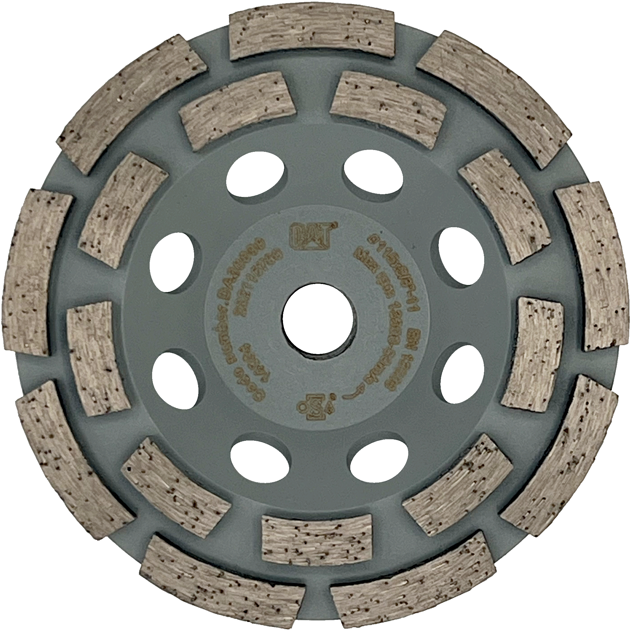 CAT DRCW Double Row Diamond Grinder 300 Trade 4.5 OEM #DA36009 CAT DRCW Double Row Diamond Grinder 300 Trade 4.5" OEM #DA36009