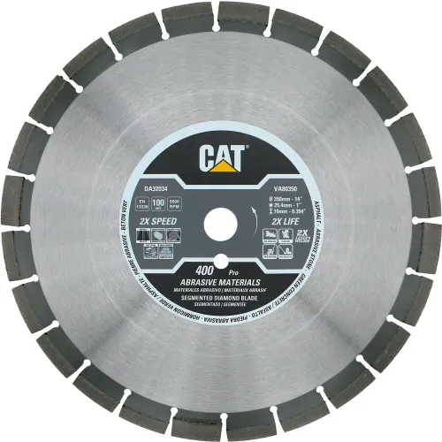 CAT VA80 Segmented Rim Diamond Blade 400 Pro 14 OEM #DA32034U CAT VA80 Segmented Rim Diamond Blade 400 Pro 14" OEM #DA32034U