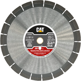 CAT MHAGC Segmented Rim Early Entry Diamond Blade 600 Pro 6 3/8" OEM #DA33045U