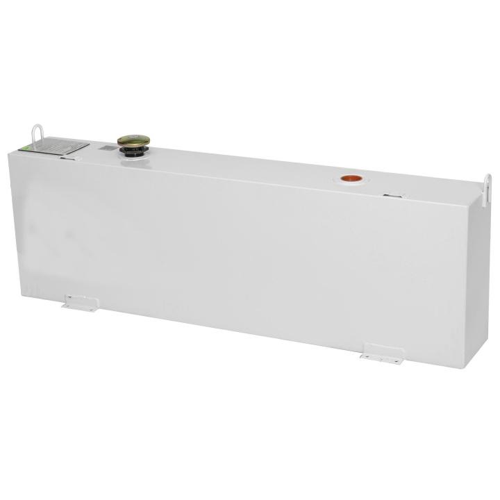 36 Gallon White Vertical Fuel-N-Tool Ready Steel Liquid Transfer