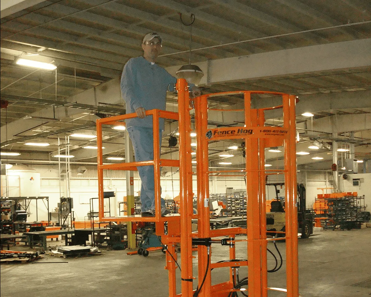 EZG Fence Hog Work Platform #FHWP EZG Fence Hog Work Platform #FHWP