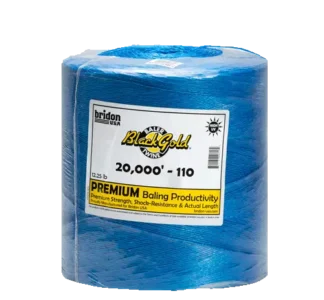 Bridon Black Gold Baler Twine 110 X 20,000 Blue #66801116