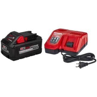 Milwaukee M18 Red Lithium High Output XL8.0 Starter Kit #48-59-1880