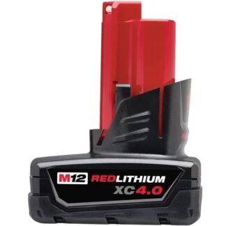 Milwaukee M12 Red Lithium XC 4.0 Extended Capacity Battery Pack #48-11-2440