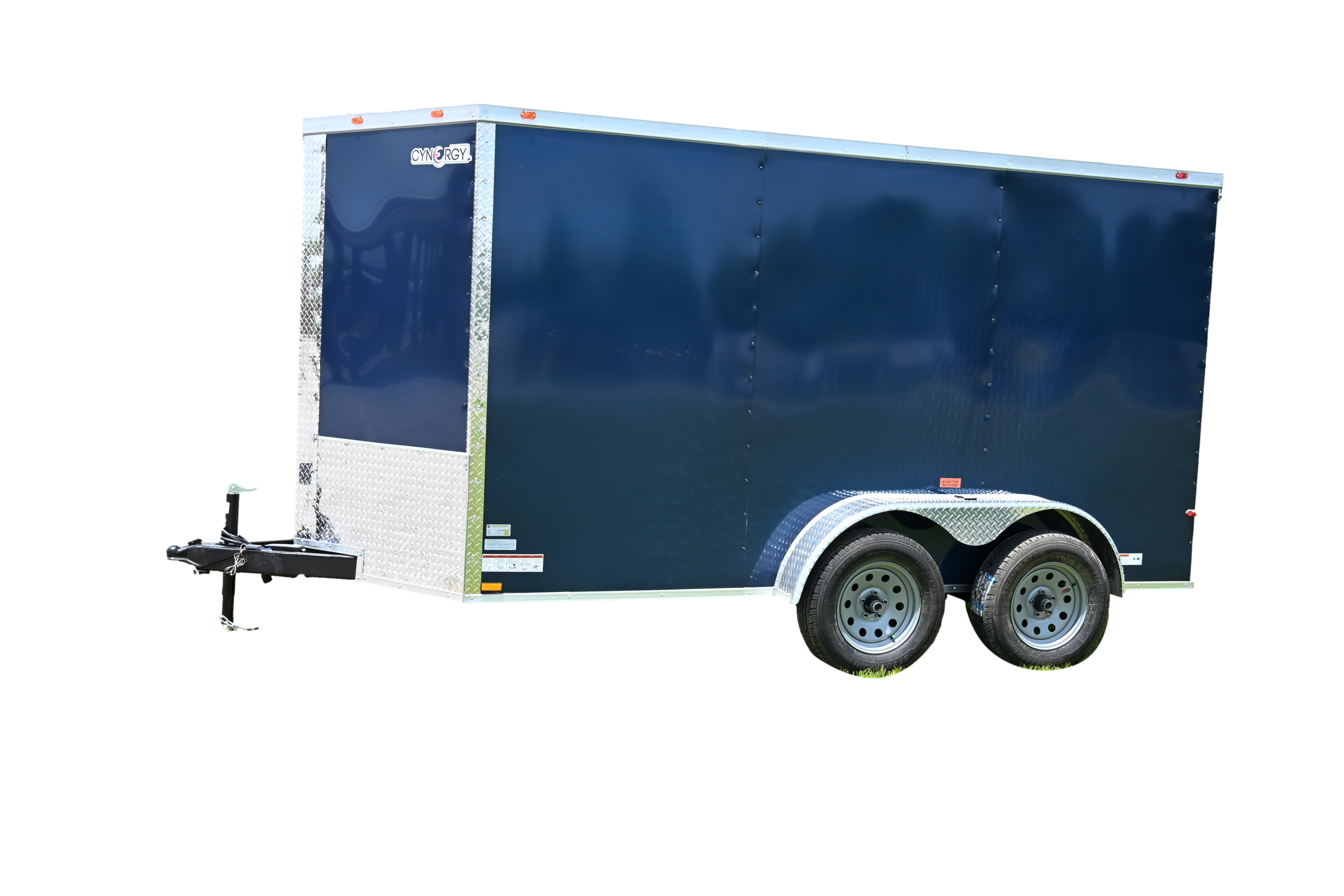 CY256 Cynergy 6x12 Enclosed Trailer TA Indigo Blue CY256 Cynergy 6x12 Enclosed Trailer TA Indigo Blue