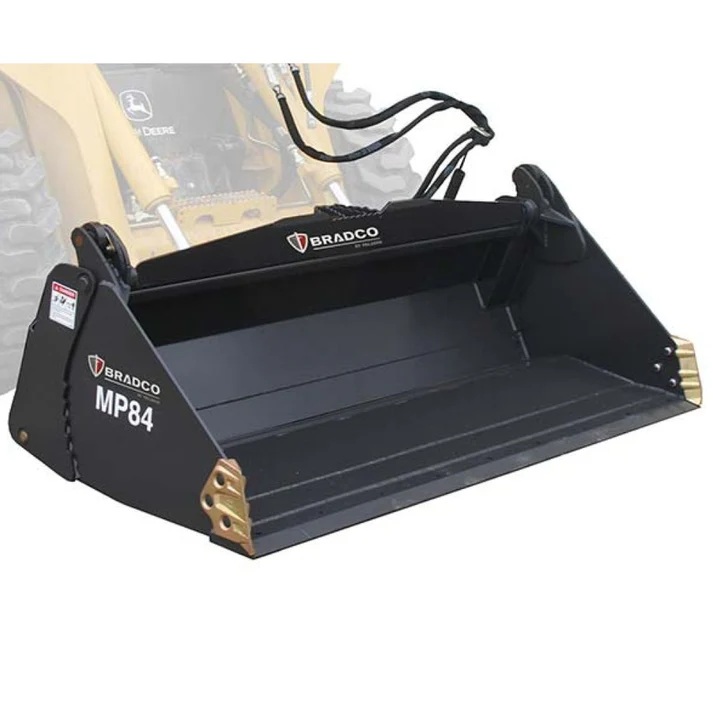 Paladin Low Profile Bucket 72" W/ Button Edge & Side Cutters #KD113900-1B1 Paladin Low Profile Bucket 72" W/ Button Edge & Side Cutters #KD113900-1B1