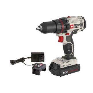 Porter Cable 20V Max 1/2" Cordless Drill/Driver #PCC601LA