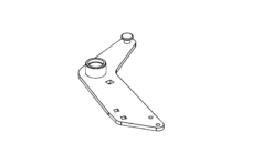 Ariens/Gravely Deck PTO Idler Arm Weldment OEM #04985600