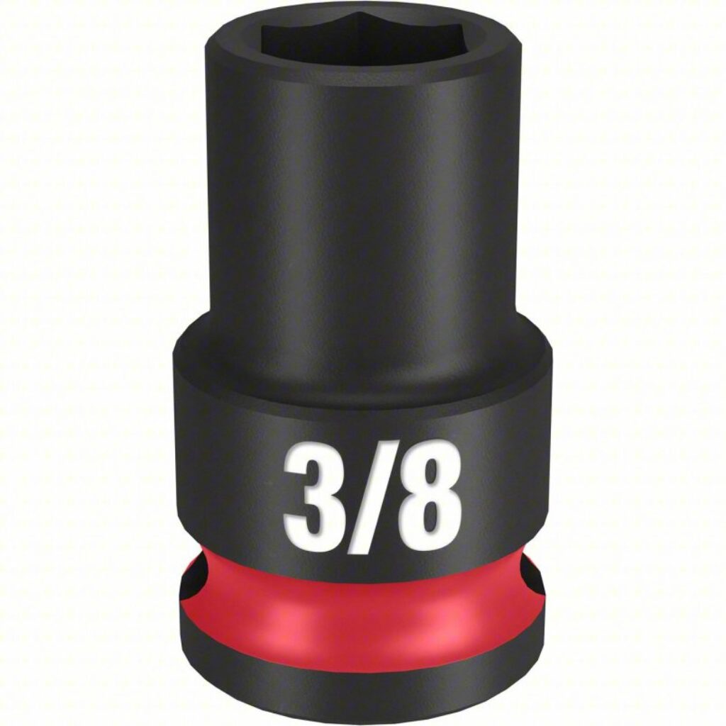 Milwaukee Shockwave Impact Duty 3/8" Drive 6-Point Sockets #49-66-6147